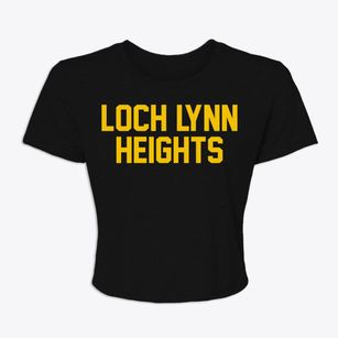 Loch Lynn Heights Maryland Classic Block Women's Crop Top