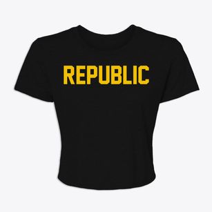 Republic Ohio Classic Block Women's Crop Top