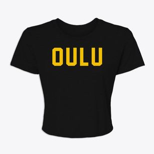 Oulu Wisconsin Classic Block Women's Crop Top
