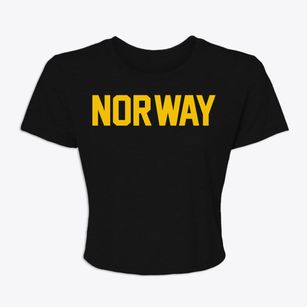 Norway Iowa Classic Block Women's Crop Top