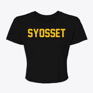 Syosset New York Classic Block Women's Crop Top