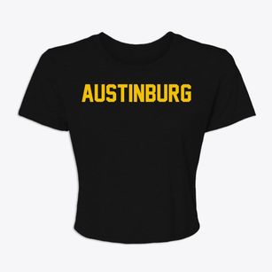 Austinburg Ohio Classic Block Women's Crop Top