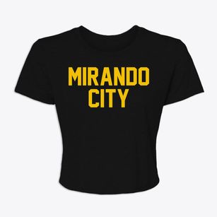 Mirando City Texas Classic Block Women's Crop Top