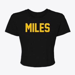 Miles Iowa Classic Block Women's Crop Top