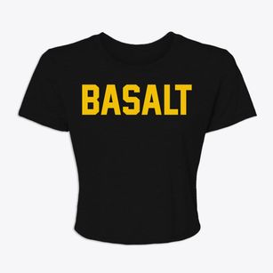 Basalt Idaho Classic Block Women's Crop Top