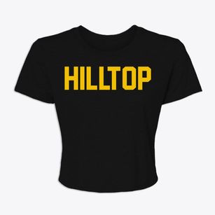 Hilltop Georgia Classic Block Women's Crop Top