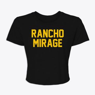 Rancho Mirage California Classic Block Women's Crop Top