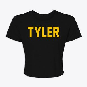 Tyler Texas Classic Block Women's Crop Top