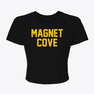 Magnet Cove Arkansas Classic Block Women's Crop Top