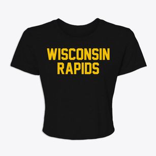 Wisconsin Rapids Wisconsin Classic Block Women's Crop Top