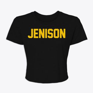 Jenison Michigan Classic Block Women's Crop Top