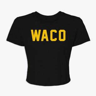 Waco North Carolina Classic Block Women's Crop Top
