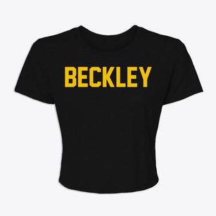 Beckley West Virginia Classic Block Women's Crop Top
