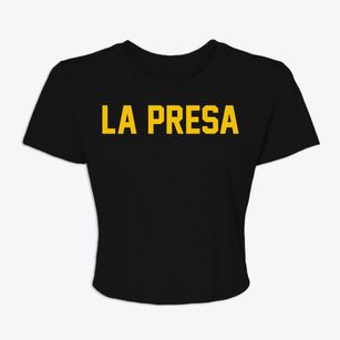 La Presa Texas Classic Block Women's Crop Top