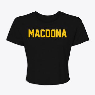 Macdona Texas Classic Block Women's Crop Top