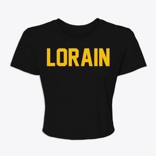 Lorain Wisconsin Classic Block Women's Crop Top