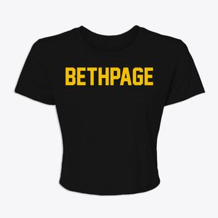 Bethpage New York Classic Block Women's Crop Top