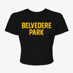 Belvedere Park Georgia Classic Block Women's Crop Top