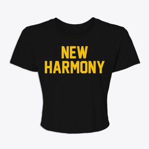 New Harmony Utah Classic Block Women's Crop Top