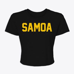 Samoa California Classic Block Women's Crop Top