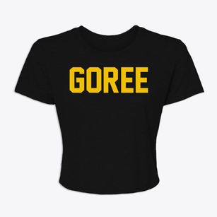 Goree Texas Classic Block Women's Crop Top