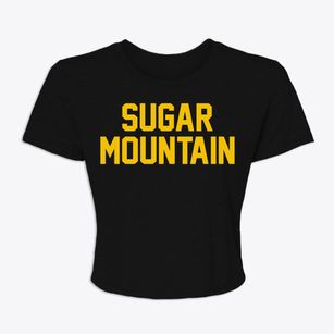 Sugar Mountain North Carolina Classic Block Women's Crop Top