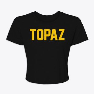 Topaz California Classic Block Women's Crop Top
