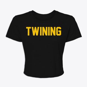 Twining Michigan Classic Block Women's Crop Top