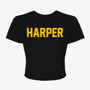 Harper Oregon Classic Block Women's Crop Top