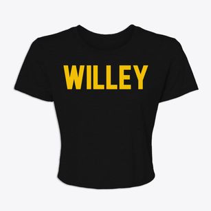 Willey Iowa Classic Block Women's Crop Top