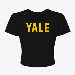 Yale Illinois Classic Block Women's Crop Top