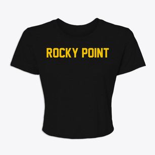 Rocky Point Montana Classic Block Women's Crop Top