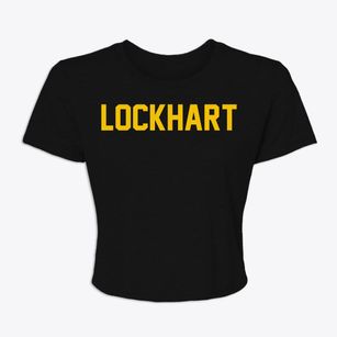 Lockhart Texas Classic Block Women's Crop Top