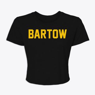 Bartow West Virginia Classic Block Women's Crop Top