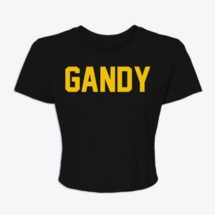 Gandy Nebraska Classic Block Women's Crop Top