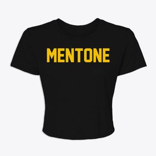 Mentone Texas Classic Block Women's Crop Top