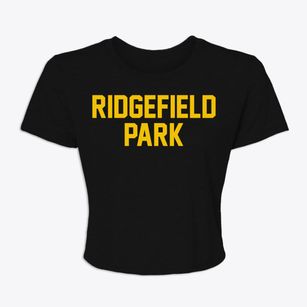 Ridgefield Park New Jersey Classic Block Women's Crop Top