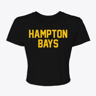 Hampton Bays New York Classic Block Women's Crop Top