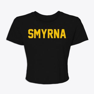 Smyrna Delaware Classic Block Women's Crop Top