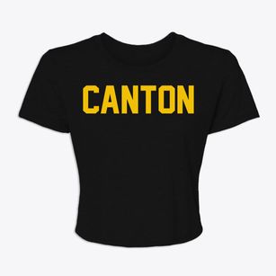 Canton Connecticut Classic Block Women's Crop Top