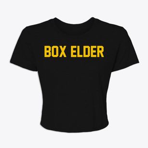 Box Elder South Dakota Classic Block Women's Crop Top