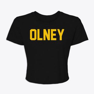 Olney Illinois Classic Block Women's Crop Top