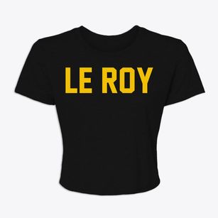 Le Roy New York Classic Block Women's Crop Top