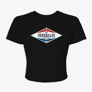 Versailles Pennsylvania Diamond Star Women's Crop Top