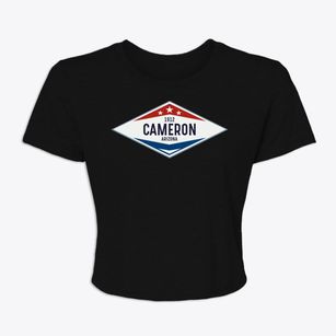 Cameron Arizona Diamond Star Women's Crop Top