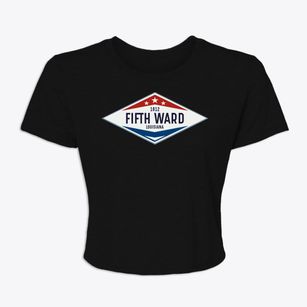Fifth Ward Louisiana Diamond Star Women's Crop Top