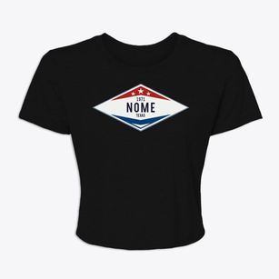 Nome Texas Diamond Star Women's Crop Top