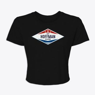 Hoffman Oklahoma Diamond Star Women's Crop Top