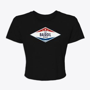Bairoil Wyoming Diamond Star Women's Crop Top