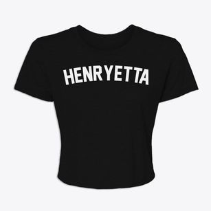 Henryetta Oklahoma Classic Curve Women's Crop Top